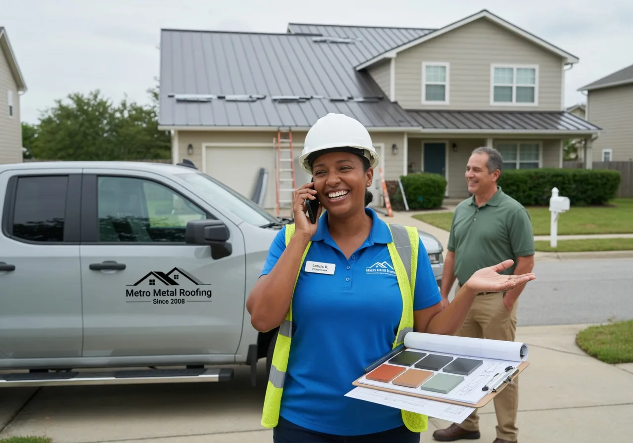 Storm Damage Metal Roof Repair in Bunker Hill, KS